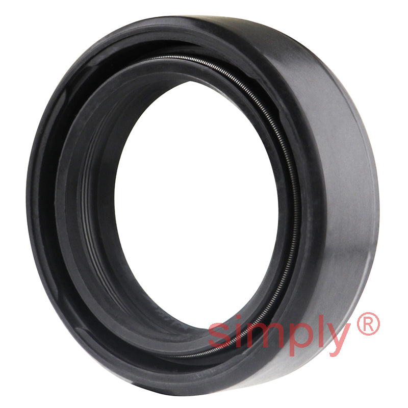 30x40.5x10.5DC4SS Metric Fork and Damper Nitrile Rubber Oil Seal with 2 Opposite Facing Individually Sprung Sealing Lips and Raised Outer Sealing Band on Outside Diameter