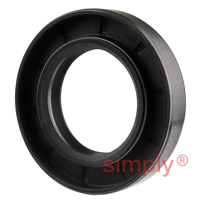 30x50x10DC Metric Fork and Damper Nitrile Rubber Oil Seal with 2 Opposite Facing Individually Sprung Sealing Lips