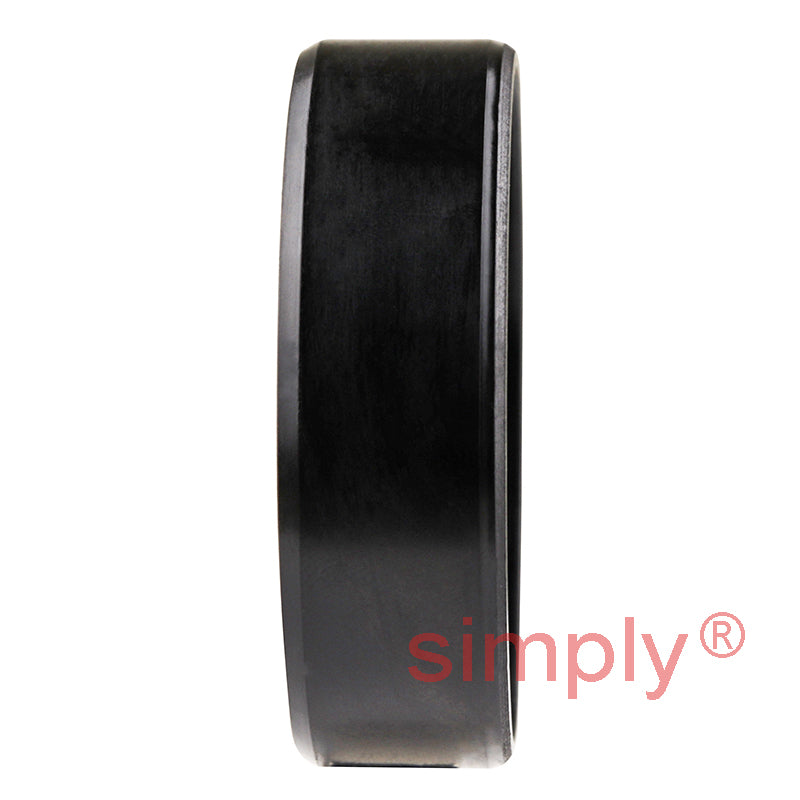 31x43x12.5TC4 Metric Fork and Damper Nitrile Rubber Oil Seal with Extra Internal Sealing Profile and Raised Outer Sealing Band on Outside Diameter