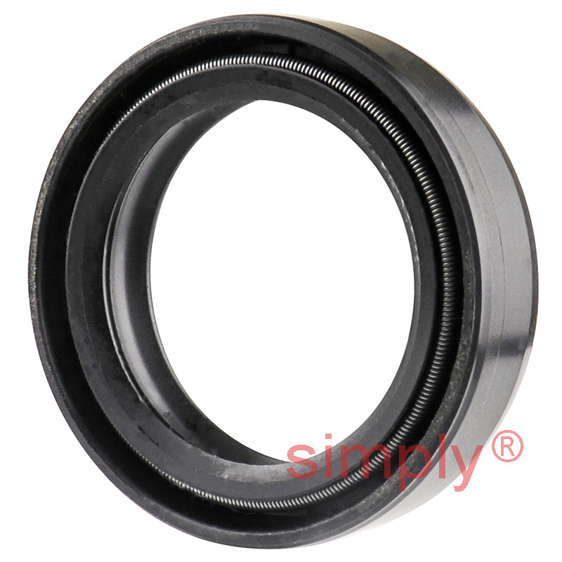 32x43x10.5DC4SS Metric Fork and Damper Nitrile Rubber Oil Seal with 2 Opposite Facing Individually Sprung Sealing Lips and Raised Outer Sealing Band on Outside Diameter