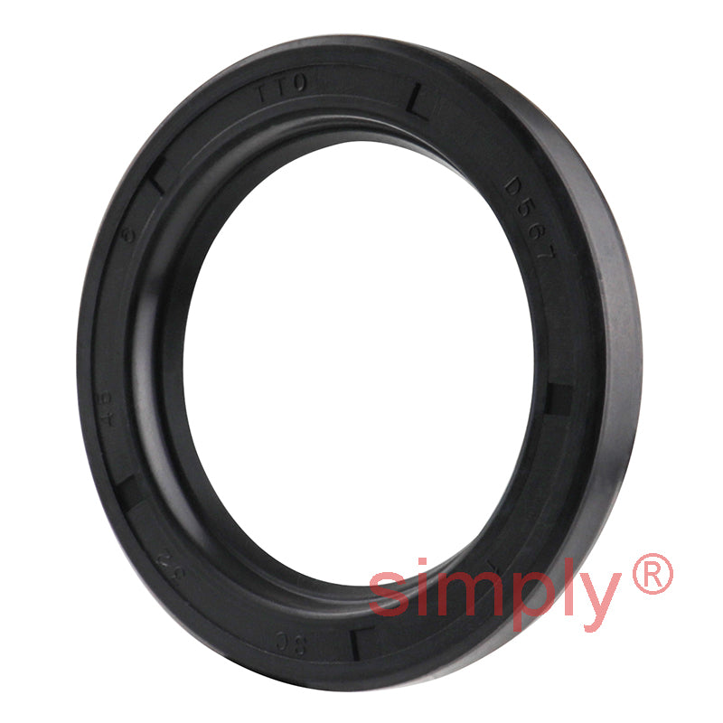 32x45x6mm Nitrile Rubber Single Lip Rotary Shaft Oil Seal with Garter Spring SC / R21