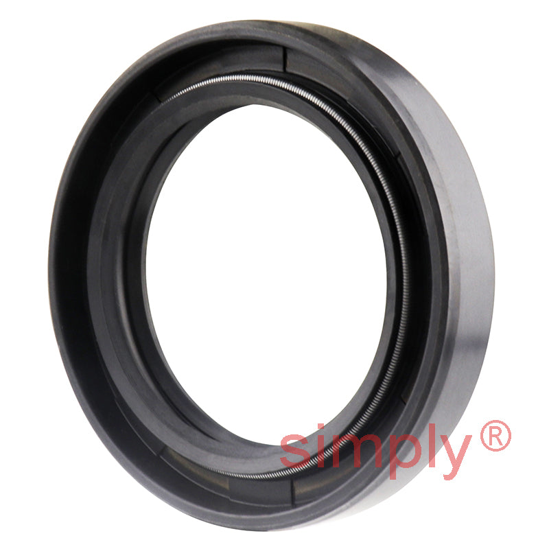32x45x8DC Metric Fork and Damper Nitrile Rubber Oil Seal with 2 Opposite Facing Individually Sprung Sealing Lips