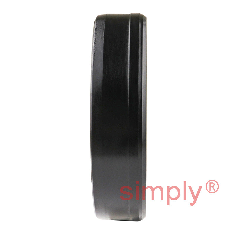 33x46x11DC4SS Metric Fork and Damper Nitrile Rubber Oil Seal with 2 Opposite Facing Individually Sprung Sealing Lips and Raised Outer Sealing Band on Outside Diameter