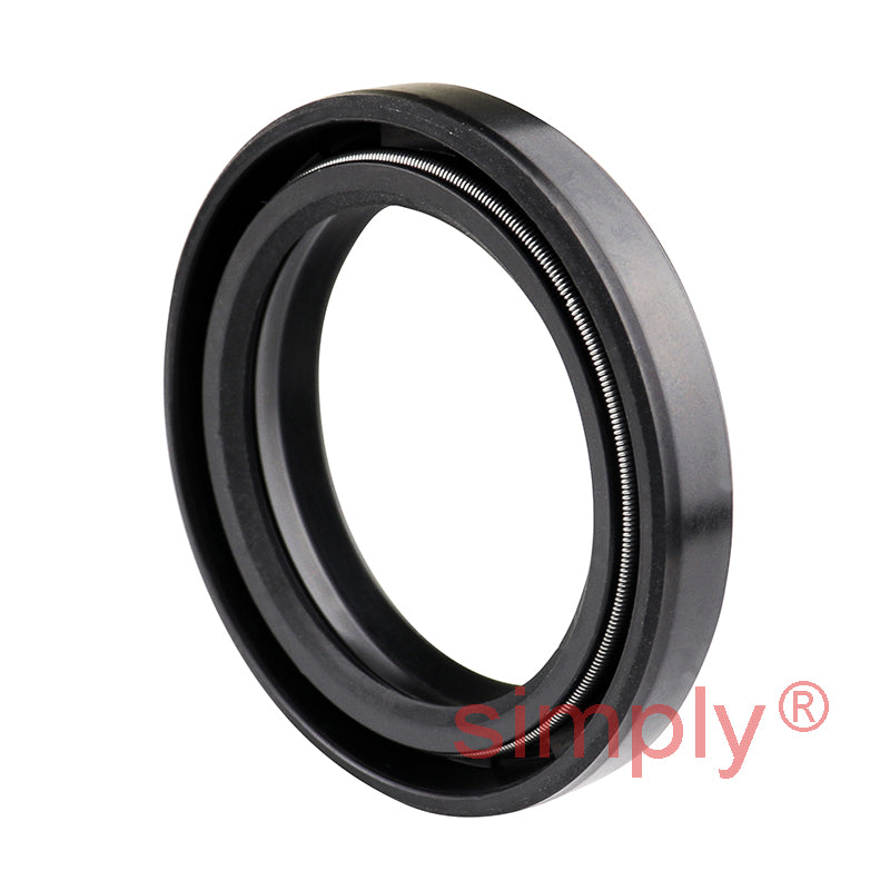 35x47x7TC4/10L Metric Fork and Damper Nitrile Rubber Oil Seal with Extra Internal Sealing Profile and Raised Outer Sealing Band on Outside Diameter