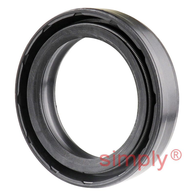 35x48x11DC4SS Metric Fork and Damper Nitrile Rubber Oil Seal with 2 Opposite Facing Individually Sprung Sealing Lips and Raised Outer Sealing Band on Outside Diameter