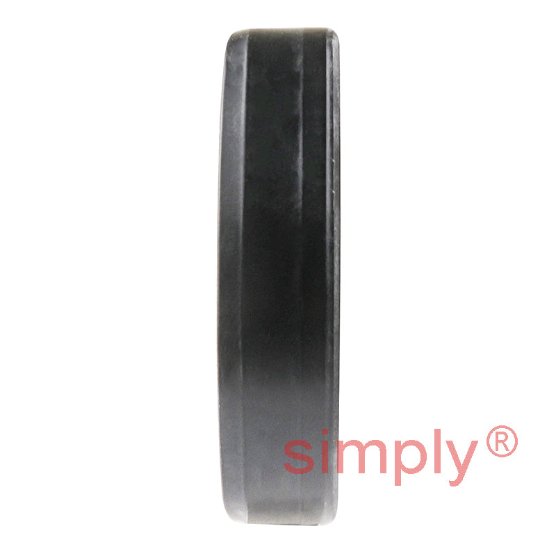 35x48x11DC4SS Metric Fork and Damper Nitrile Rubber Oil Seal with 2 Opposite Facing Individually Sprung Sealing Lips and Raised Outer Sealing Band on Outside Diameter