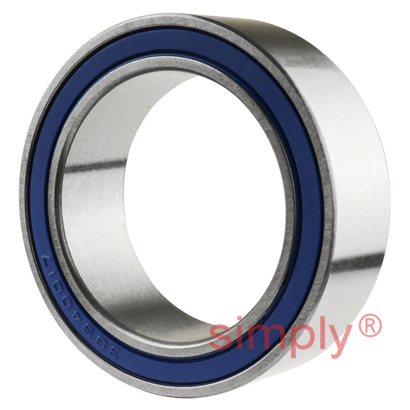 38BG05S6G2DST2F Major Branded Rubber Sealed Air Conditioner Double Row Deep Groove Ball Bearing 38x54x17mm