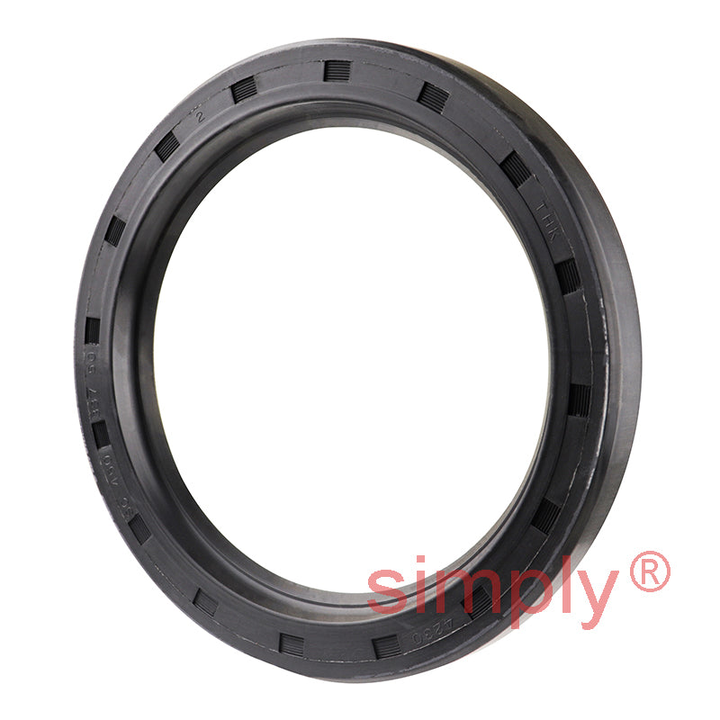 3.37x4.5x0.5 inch Nitrile Rubber Single Lip Rotary Shaft Oil Seal with Garter Spring R21 / SC