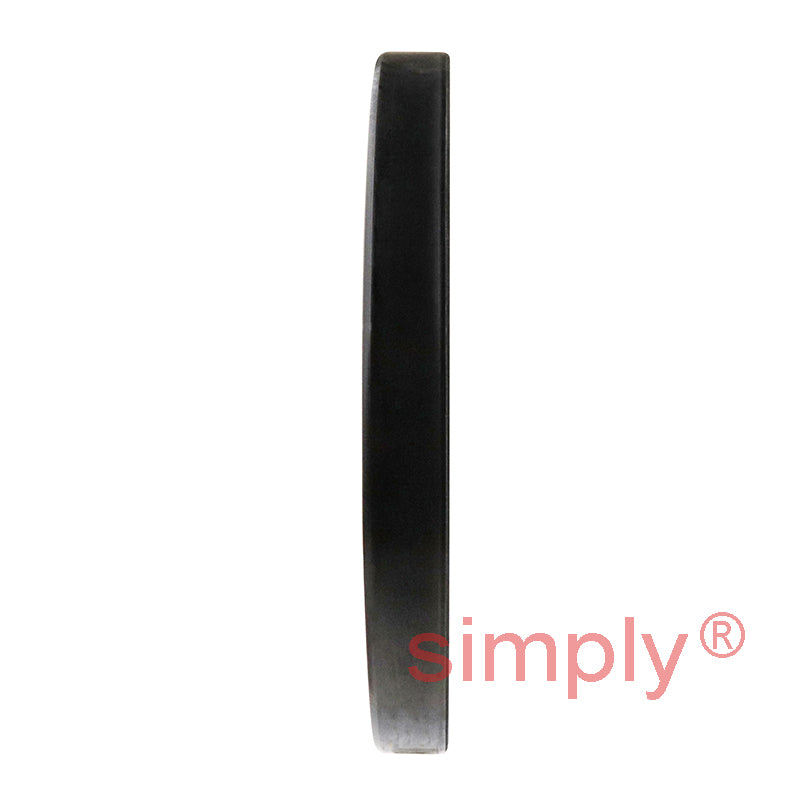 3.87x4.87x0.5 inch Nitrile Rubber Single Lip Rotary Shaft Oil Seal with Garter Spring R21 / SC