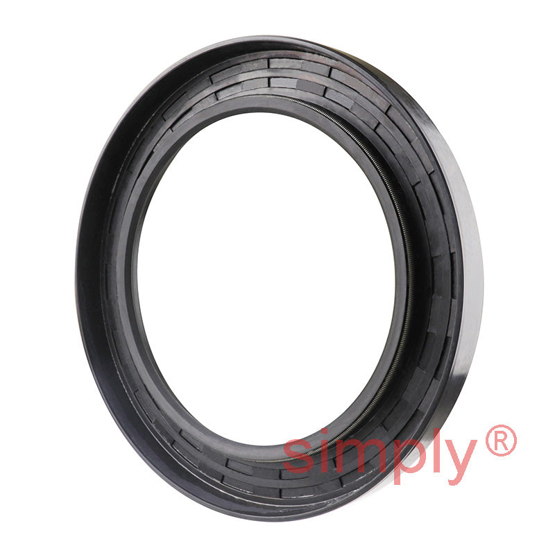 3.87x5.5x0.5 inch Nitrile Rubber Single Lip Rotary Shaft Oil Seal with Garter Spring R21 / SC