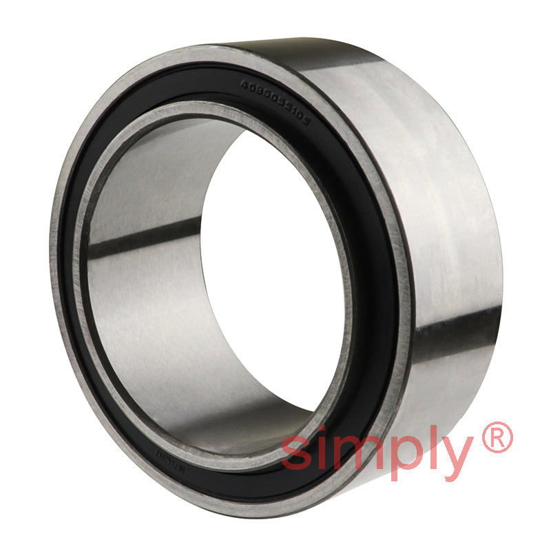 40BG05S1G2DS Major Branded Rubber Sealed Air Conditioner Double Row Deep Groove Ball Bearing 40x57x24x20mm