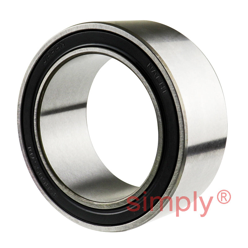 40BGS39G2DL Major Branded Rubber Sealed Air Conditioner Double Row Deep Groove Ball Bearing 40x66x24mm