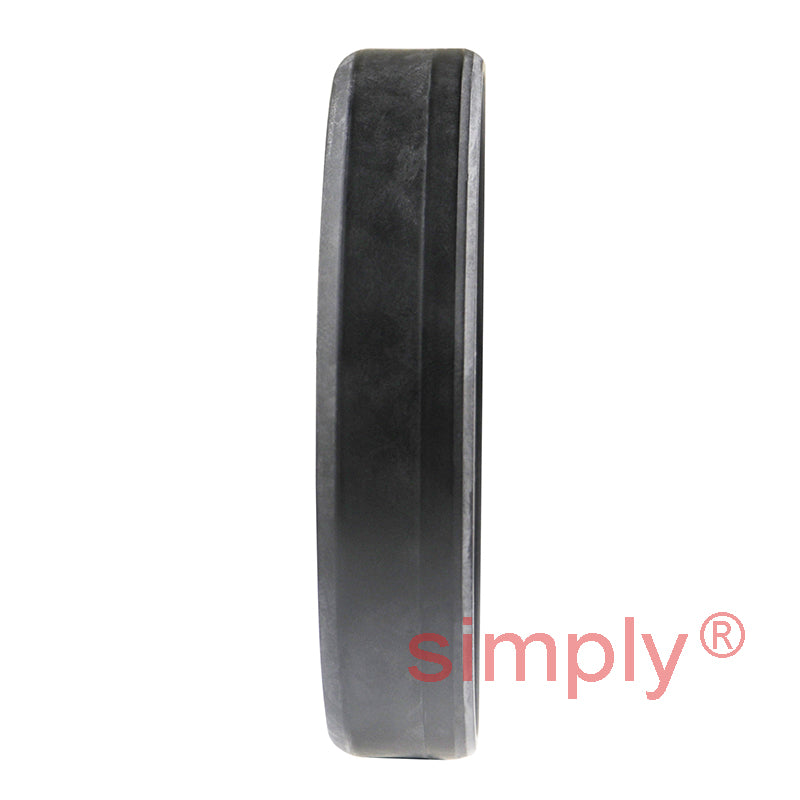 41x54x11DC4SS Metric Fork and Damper Nitrile Rubber Oil Seal with 2 Opposite Facing Individually Sprung Sealing Lips and Raised Outer Sealing Band on Outside Diameter