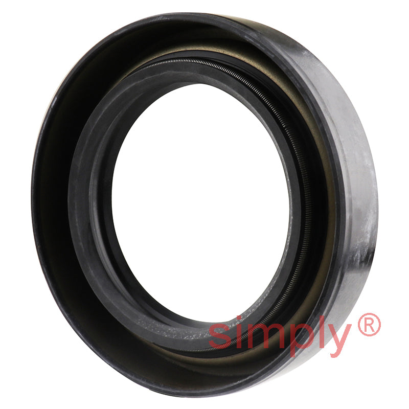 48x72x15DC Metric Fork and Damper Nitrile Rubber Oil Seal with 2 Opposite Facing Individually Sprung Sealing Lips