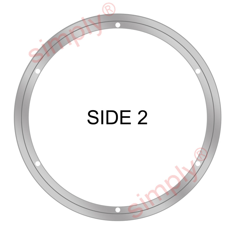 490mm Round Lazy Susan Rotating Aluminium Turntable Bearing