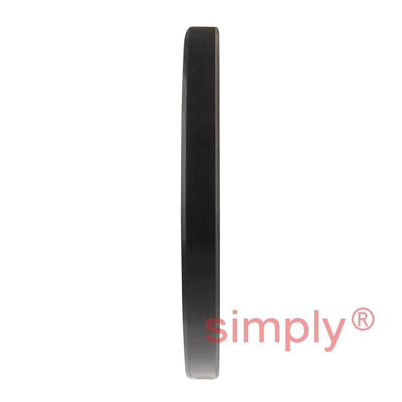 4.5x6.12x0.56 inch Nitrile Rubber Double Lip Rotary Shaft Oil Seal with Garter Spring R23 / TC Style