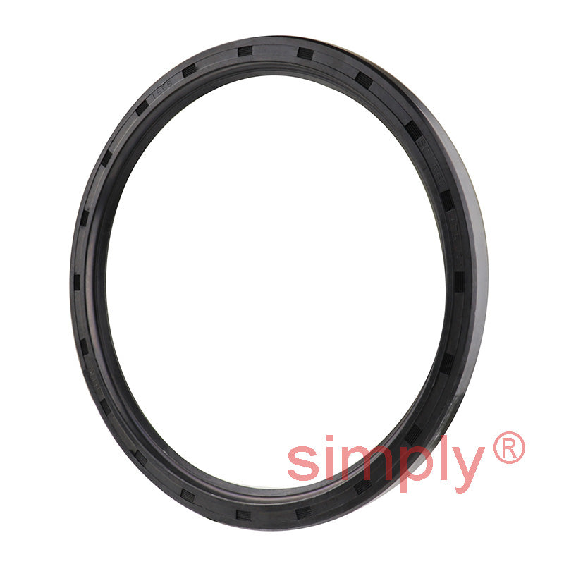 4.75x5.5x0.37 inch Nitrile Rubber Single Lip Rotary Shaft Oil Seal with Garter Spring R21 / SC