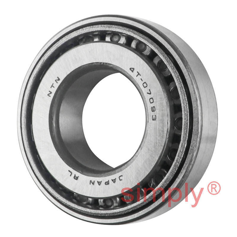 NTN 4T-07093/07210X Tapered Roller Bearing Cup and Cone Set 0.94x2x0.591 inch