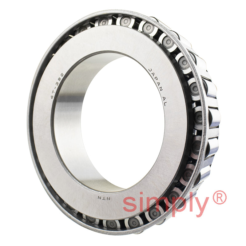 NTN 4T-392/394A Tapered Roller Bearing Cup and Cone Set 2.44x4.33x0.8661 inch