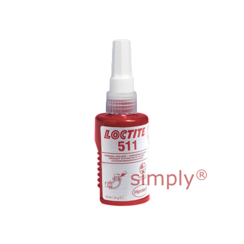 Loctite 511 Low Strength Thread Sealant 50ml