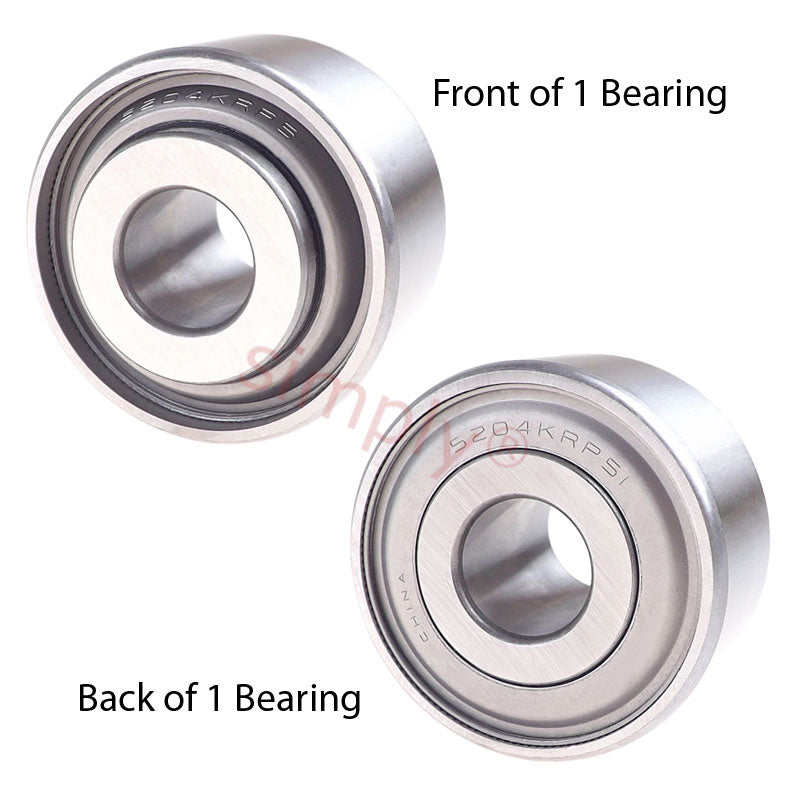 Major Branded 5204KRP51 Disc Opener Round Bore Bearing 0.635x1.8504x1.149 inch