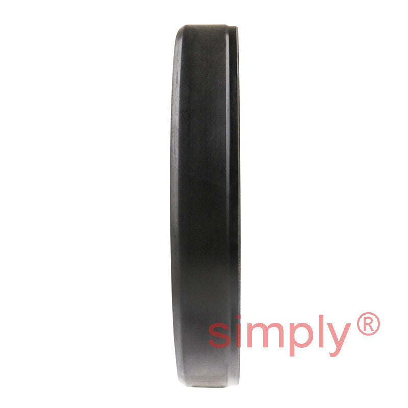 52x75x12DC Metric Fork and Damper Nitrile Rubber Oil Seal with 2 Opposite Facing Individually Sprung Sealing Lips