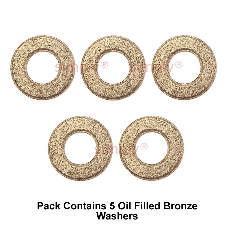 AW122001 Oil Filled Bronze Thrust Washer 3/4x1-1/4x1/16 inch