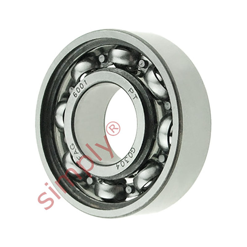 FAG 6001 Open Deep Groove Ball Bearing 12x28x8mm