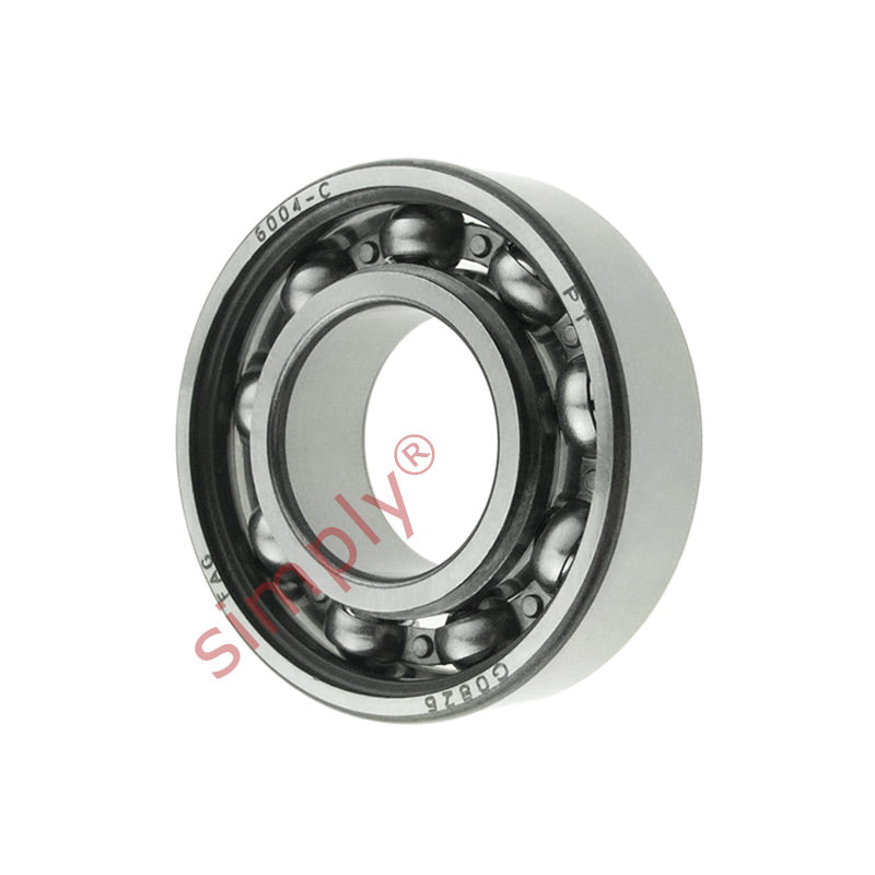 FAG 6004 Open Deep Groove Ball Bearing 20x42x12mm