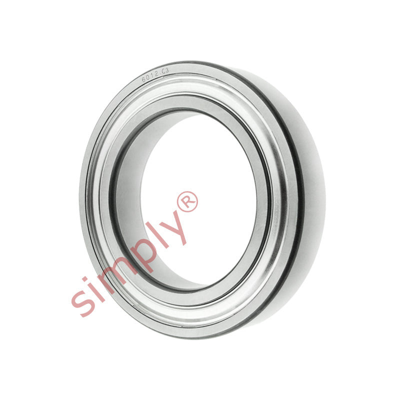 Major Branded 60122ZC3 Metal Shielded Deep Groove Ball Bearing 60x95x18mm