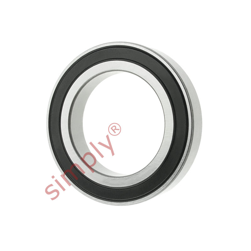 Major Branded 619072RSR Rubber Sealed Thin Deep Groove Ball Bearing 35x55x10mm