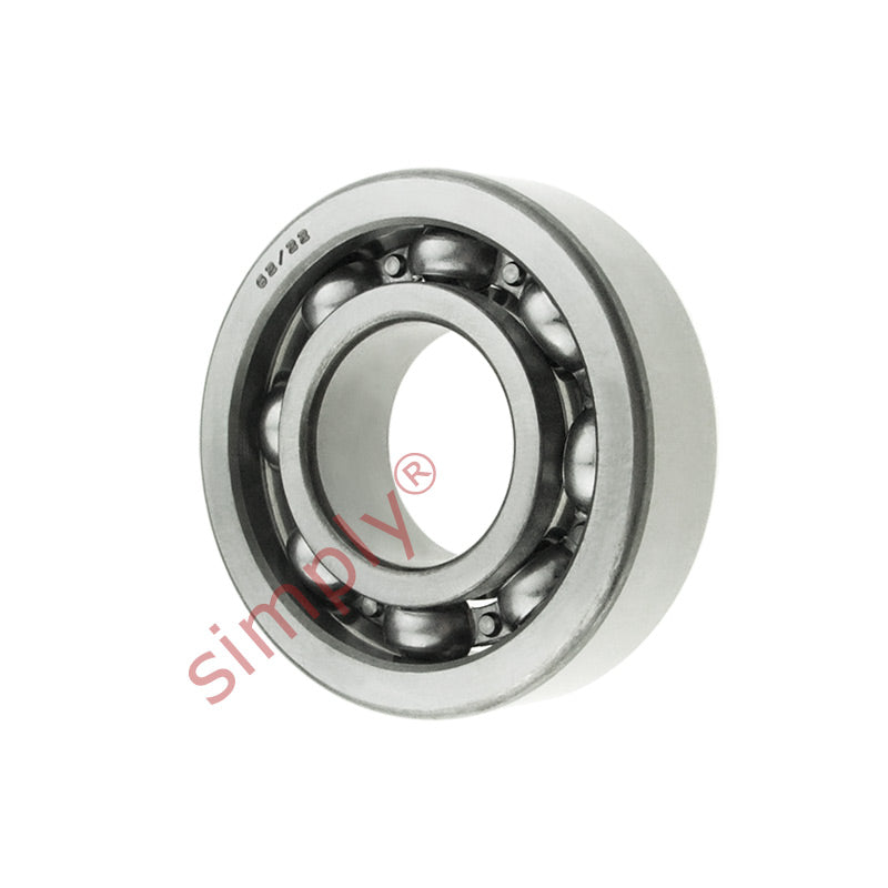 Major Branded 62/22 Open Deep Groove Ball Bearing 22x50x14mm