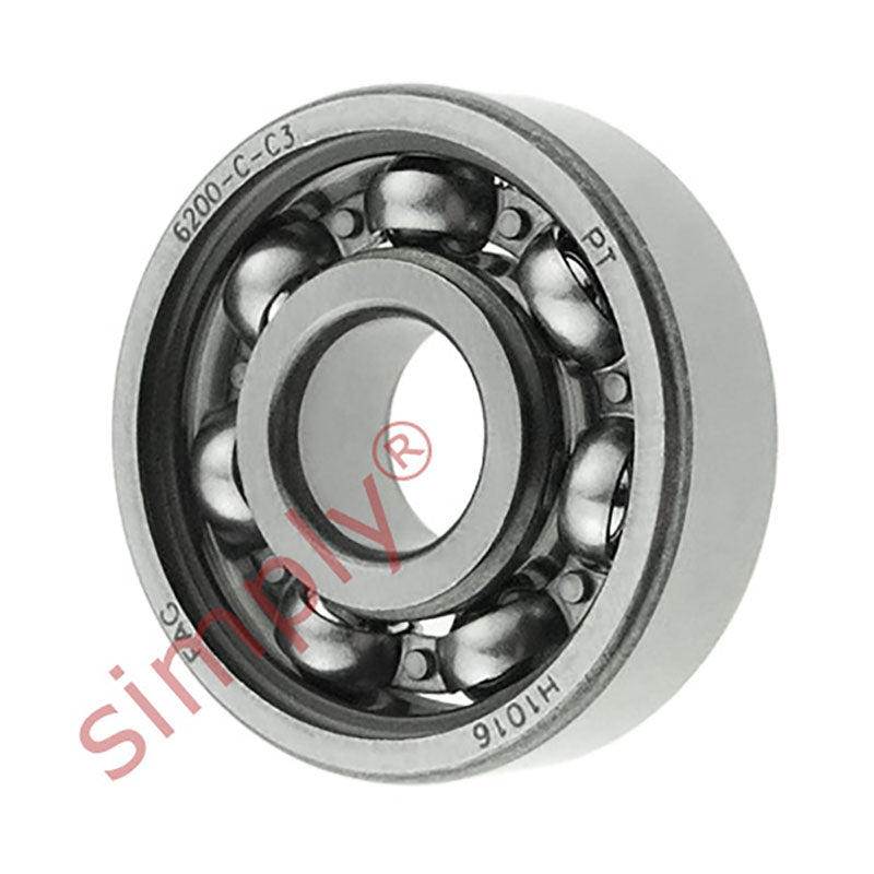 FAG 6200C3 Open Deep Groove Ball Bearing 10x30x9mm