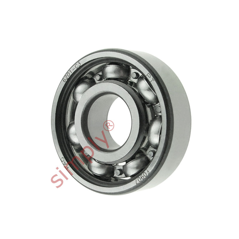 FAG 6201C3 Open Deep Groove Ball Bearing 12x32x10mm