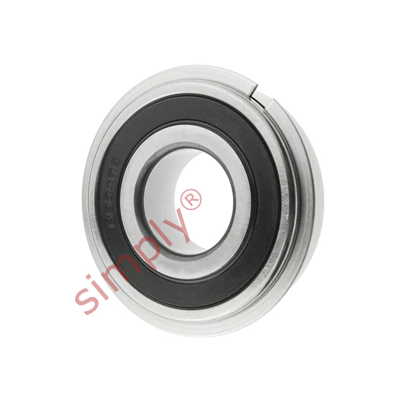 Major Branded 62042RSNR Rubber Sealed Snap Ring Deep Groove Ball Bearing 20x47x14mm 