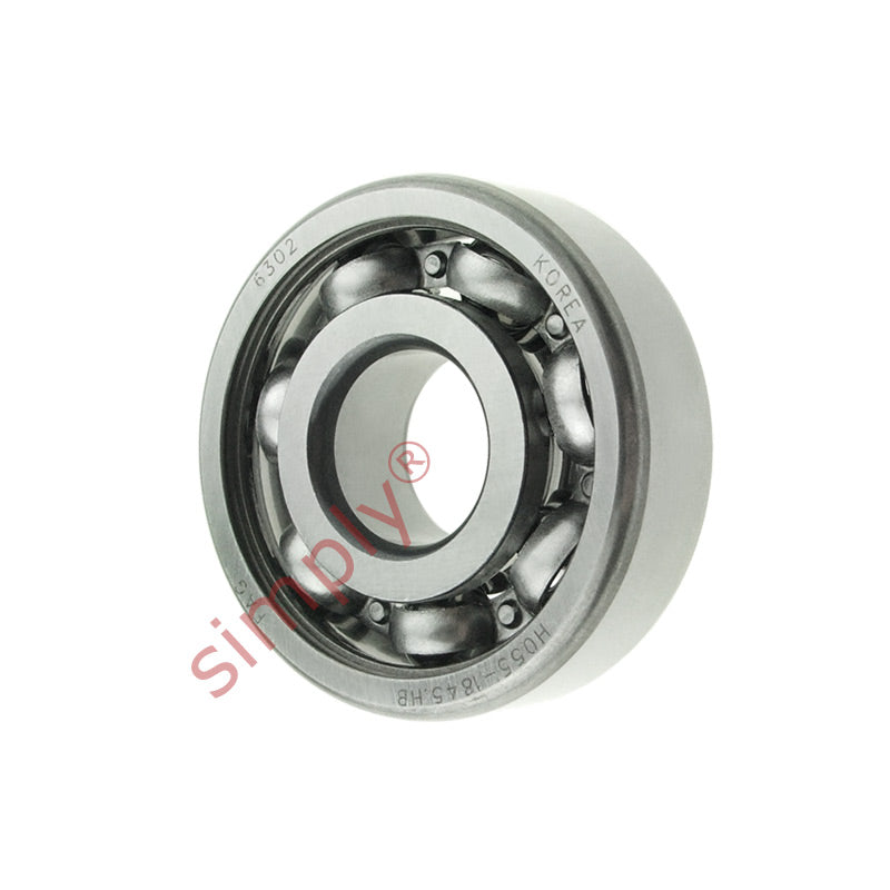 FAG 6302 Open Deep Groove Ball Bearing 15x42x13mm