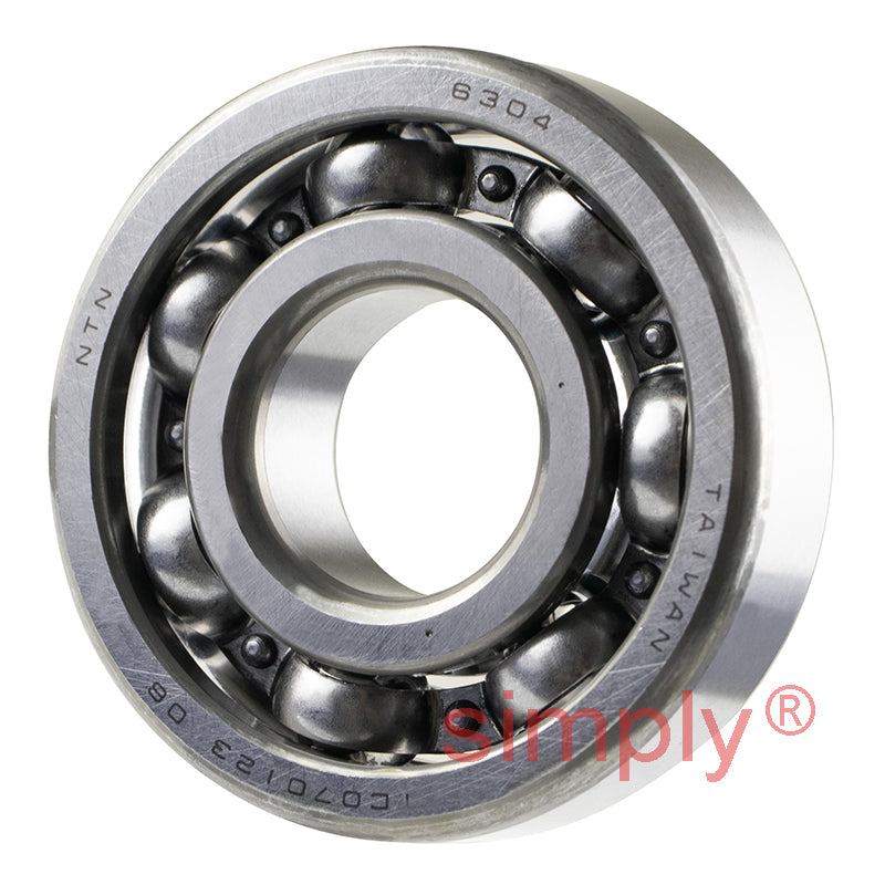 NTN 6304 Open Type Deep Groove Ball Bearing 20x52x15mm