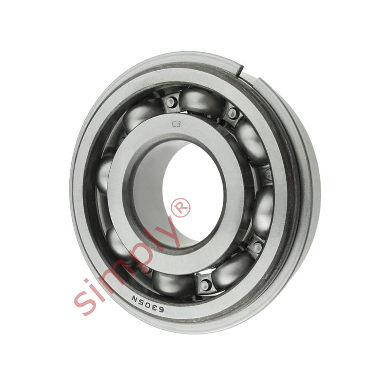 6305NRC3 Deep Groove Ball Bearing with Snap Ring 25x62x17mm