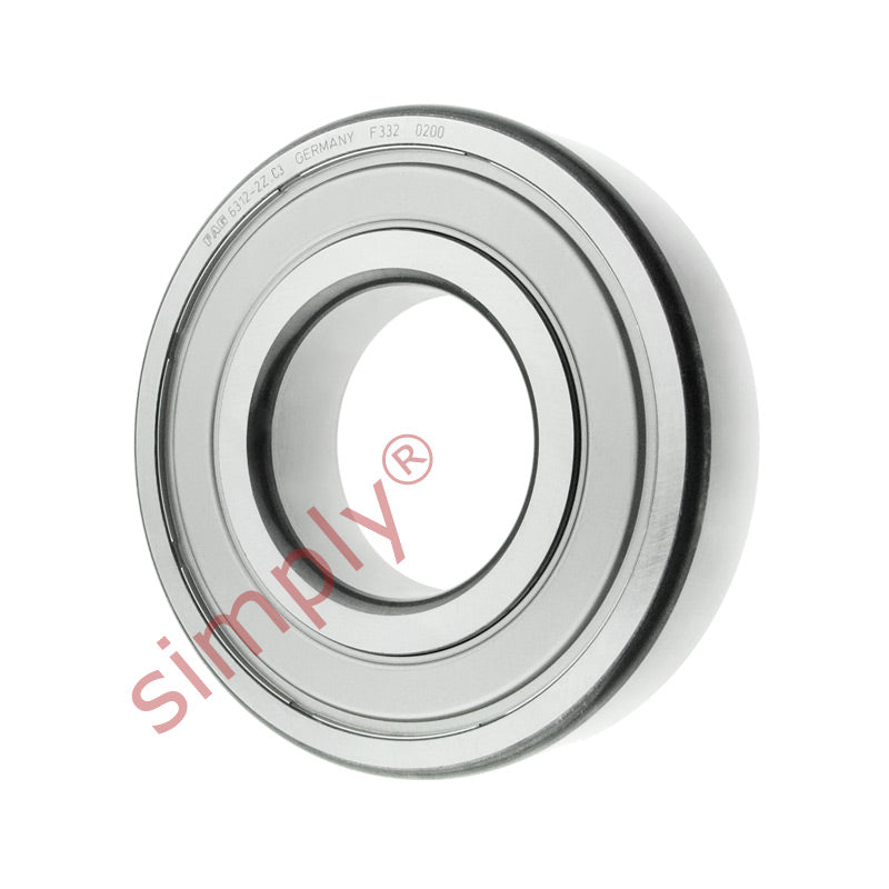 Major Branded 63122ZC3 Metal Shielded Deep Groove Ball Bearing 60x130x31mm