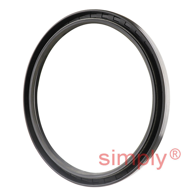 6.25x7.25x0.5 inch Nitrile Rubber Double Lip Rotary Shaft Oil Seal with Garter Spring R23 / TC Style