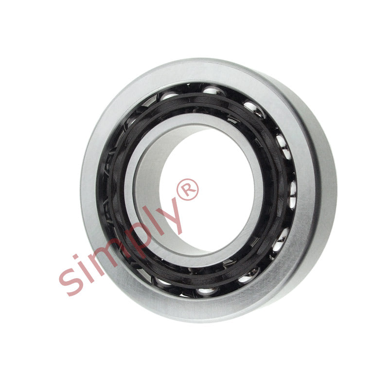 Budget SS7204 Stainless Steel Single Row Angular Contact Open Ball Bearing 20x47x14mm