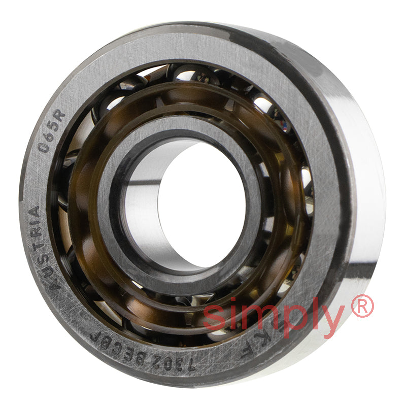 SKF 7302BECBP Single Row Angular Contact Ball Bearing 15x42x13mm