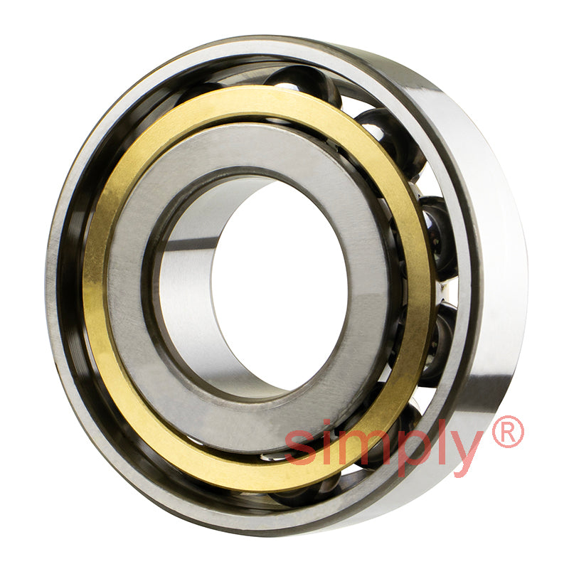 SKF 7307BECBM Single Row Angular Contact Ball Bearing 35x80x21mm