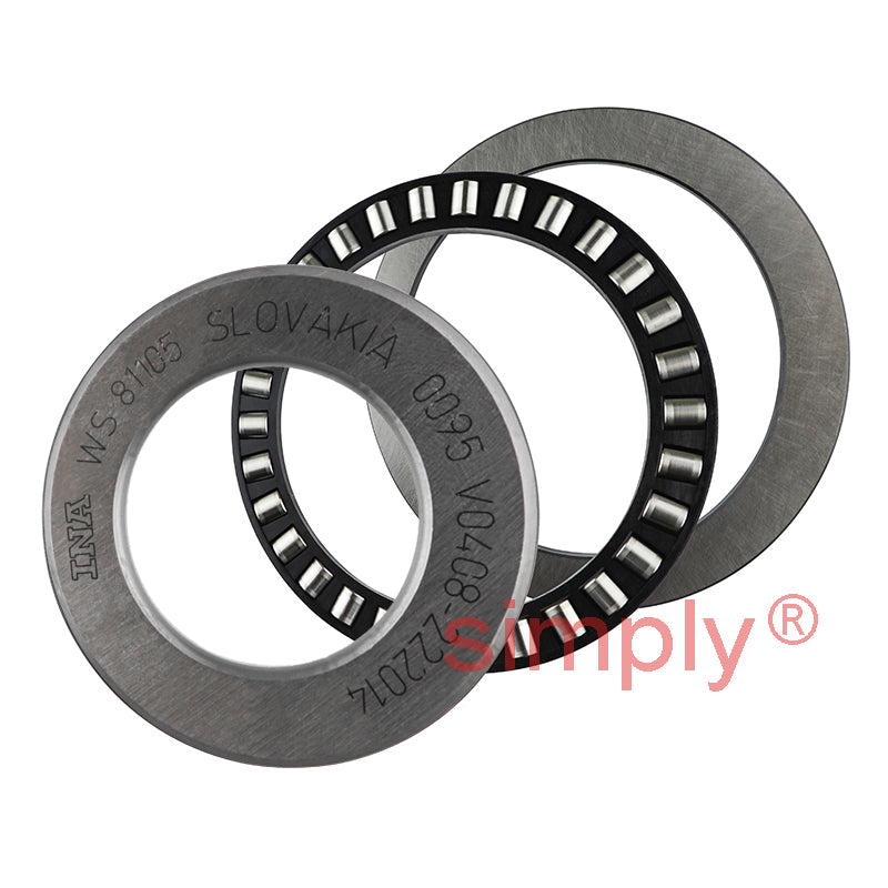 Major Brand 81105TN Cylindrical Roller Thrust Bearing with Nylon Cage 25x42x11mm