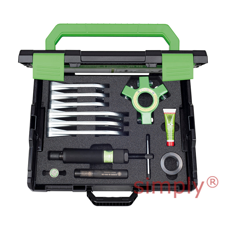 KUKKO Series 845-150 Hydraulic 4 Puller Set with Self-Centering Pulling Arms Allow 2-3 Days