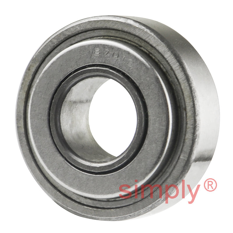 FAG 87013 Deep Groove Ball Bearing with Extended Inner Ring Felt Front Seal and Steel Back Seal 13x32x12.7mm