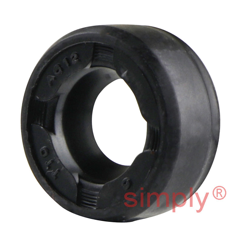 8x16x7mm Nitrile Rubber Single Lip Rotary Shaft Oil Seal with Garter Spring SC / R21