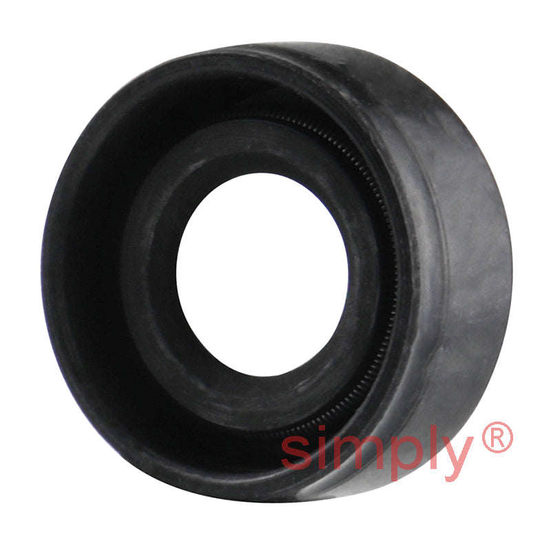 8x16x7mm Nitrile Rubber Single Lip Rotary Shaft Oil Seal with Garter Spring SC / R21