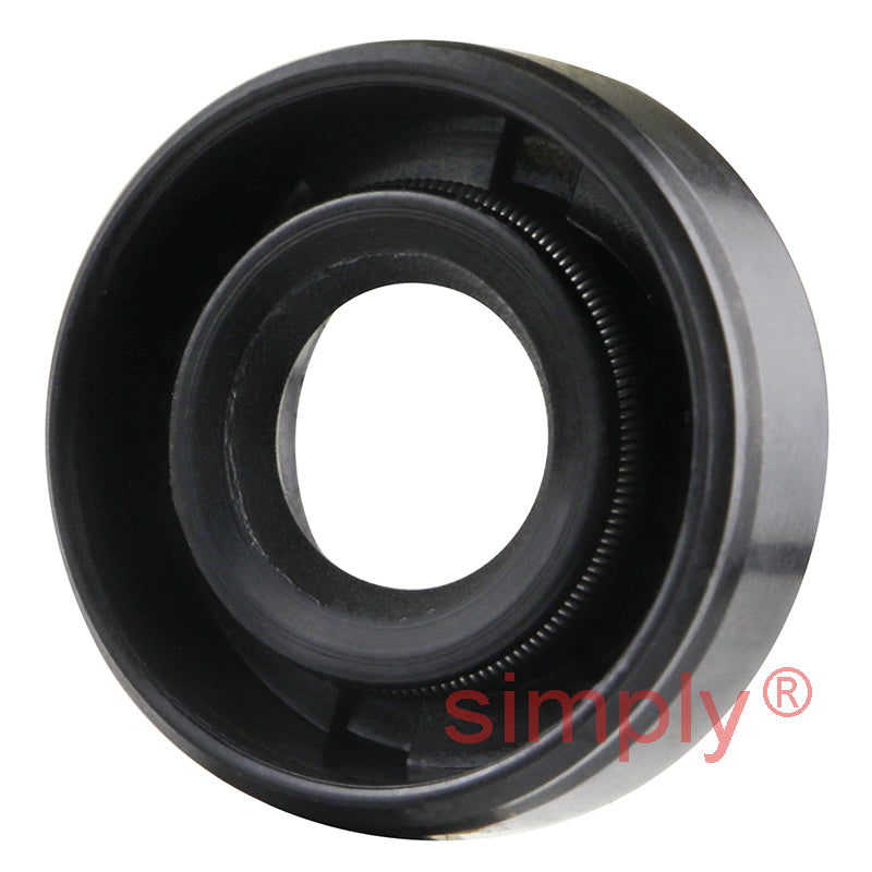 8x18x6mm Nitrile Rubber Single Lip Rotary Shaft Oil Seal with Garter Spring SC / R21