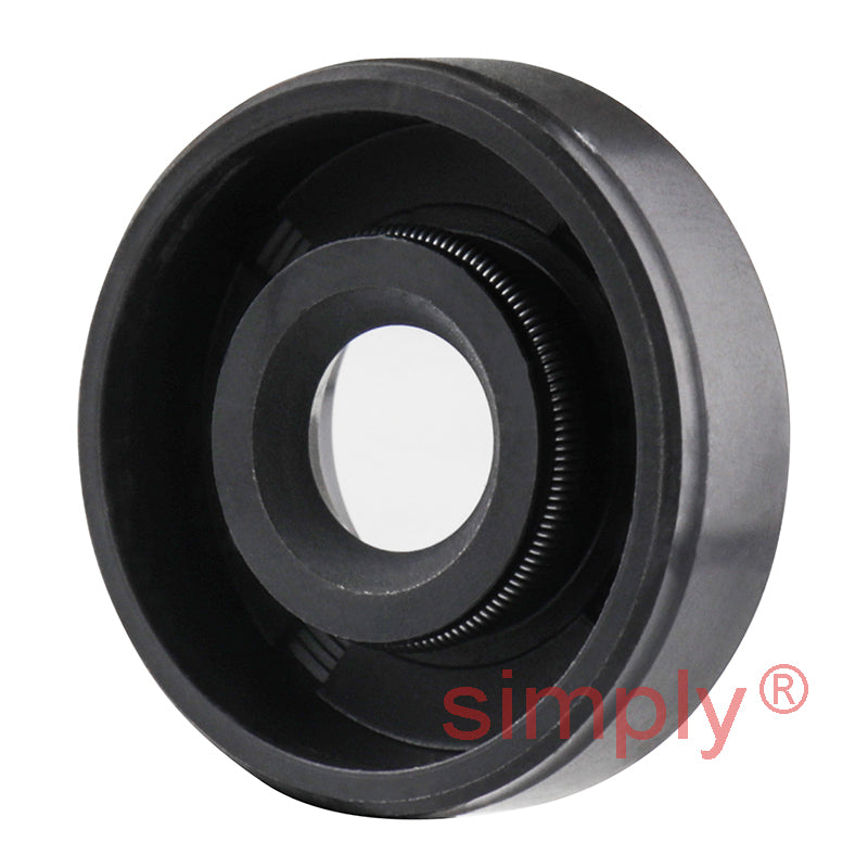 8x24x7mm Nitrile Rubber Single Lip Rotary Shaft Oil Seal with Garter Spring SC / R21